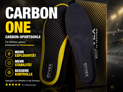 RYVEX Carbon Sohle – Explosiver bei jedem Sprint