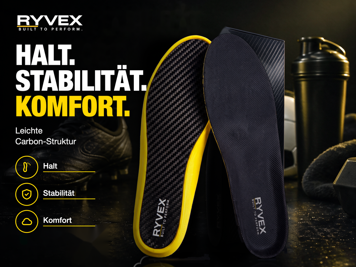 RYVEX Carbon Sohle – Explosiver bei jedem Sprint