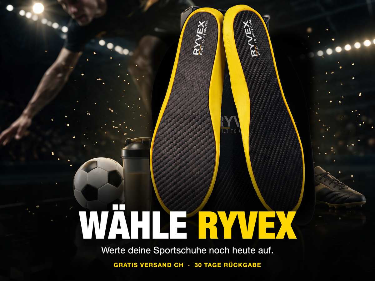 RYVEX Carbon Sohle – Explosiver bei jedem Sprint